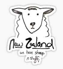 We have sheep n stuff Sticker
