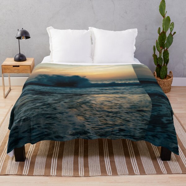 Item preview, Breaking Wave Sunset Sun Sky Sea designed and sold by DanielCarvalho2.