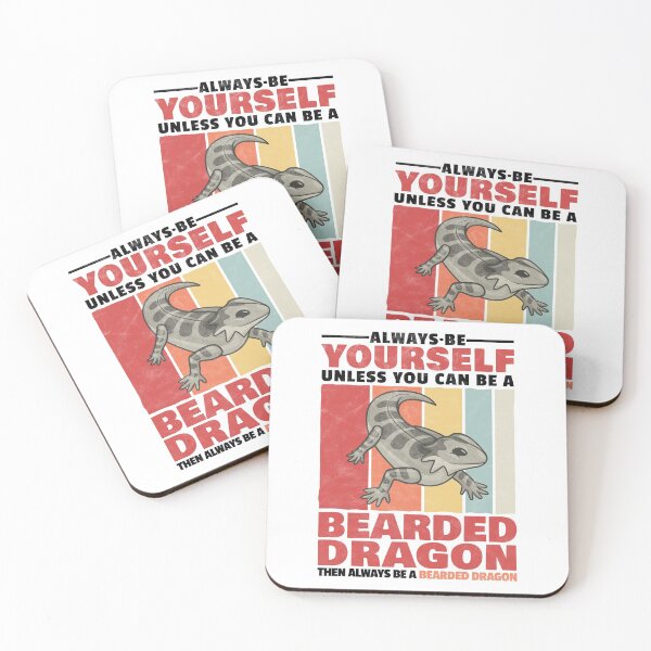 Item preview, Bearded dragon always be yourself lizard humor designed and sold by madgrfx.