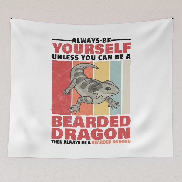 Item preview, Bearded dragon always be yourself lizard humor designed and sold by madgrfx.