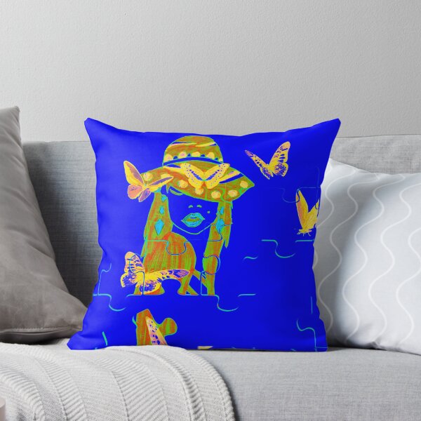 Item preview, Woman and butterflies - ultraviolet graphic designed and sold by VandArts.