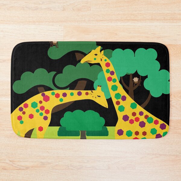 Item preview, Colored giraffes designed and sold by Design4uStudio.