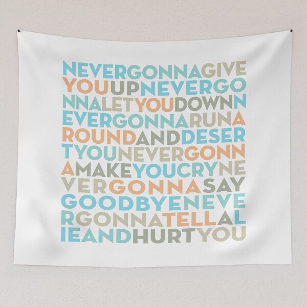Item preview, Rickroll (Never Gonna Give You Up) v.5 designed and sold by x1brett.