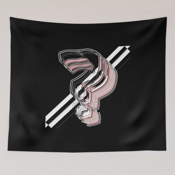 Item preview, Monogram question mark shift designed and sold by leobrix.