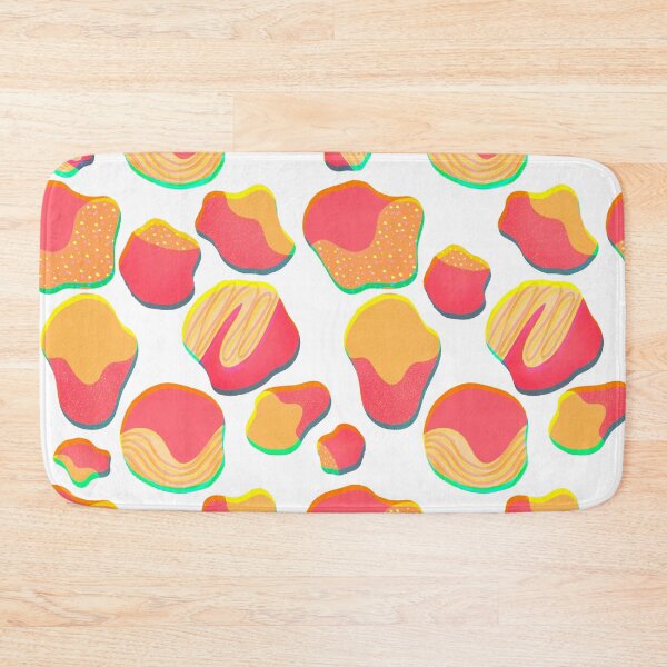Item preview, Electric Abstract Blob Pattern - Orange  designed and sold by AfuaBDesigns.