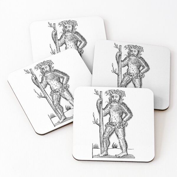 Item preview, The Green Man - Renaissance Woodcut designed and sold by Pixelchicken.