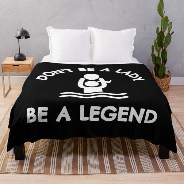 Item preview, Water polo: Don't be a lady be a legend designed and sold by TheGreenGoat.