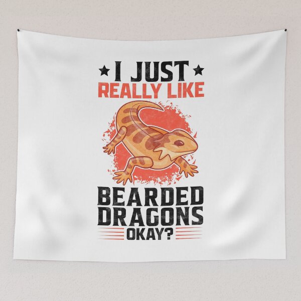 Item preview, I like bearded dragons lizard owner saying designed and sold by madgrfx.