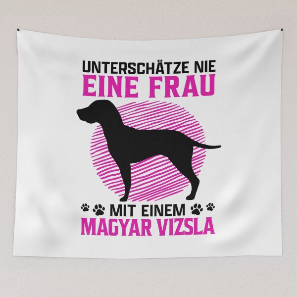 Item preview, Woman with Magyar Vizsla Pointing Dog Owner designed and sold by madgrfx.