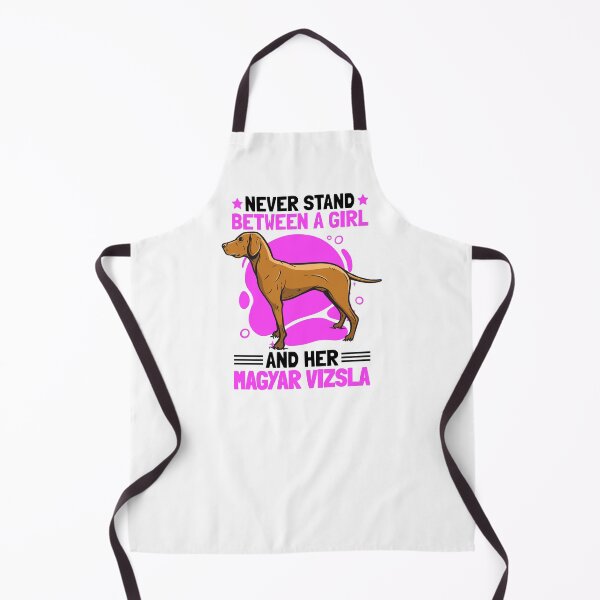 Item preview, Girl with Magyar Vizsla Pointing Dog saying designed and sold by madgrfx.
