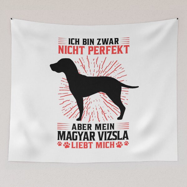Item preview, My Magyar Vizsla loves me pointing dog designed and sold by madgrfx.