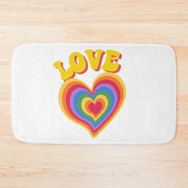 Item preview, Hippie Loveheart.  Retro hippy loveheart designed and sold by SkandiCat.