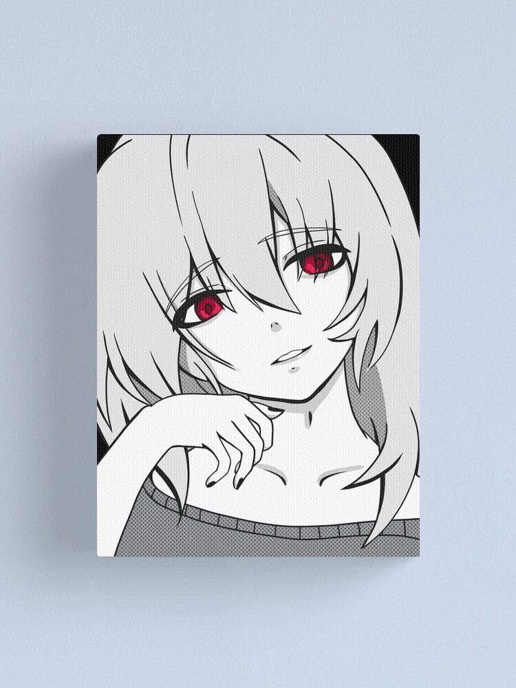 Smile Anime Girl Art Print by AnimeWall