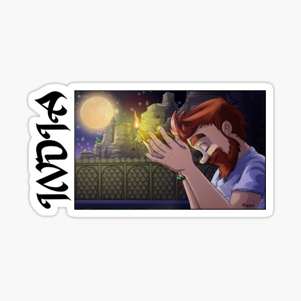 Prière et lumières Sticker