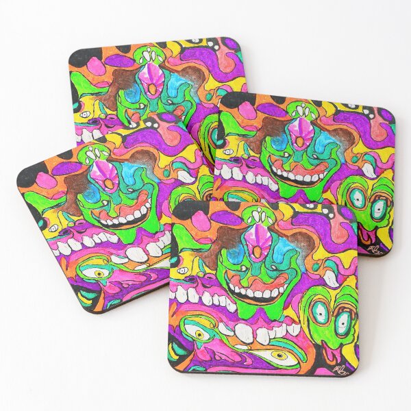 Item preview, Psychedelic Lowbrow Surrealism designed and sold by Discordant Dreams Art.