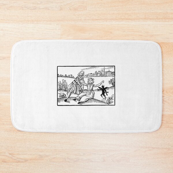 Item preview, Antique Woodcut Maiden and the Devil designed and sold by Pixelchicken.