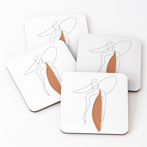 Item preview, Women body minimalist line art designed and sold by OneLinePrint.