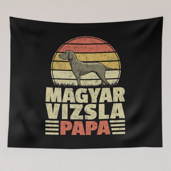 Item preview, Magyar Vizsla Papa Pointing Dog Gift designed and sold by madgrfx.