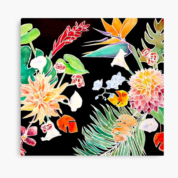 Wonderful Flowers by Julianna Gallardo, Tran Nguyen and Lawrence Yun Canvas Print