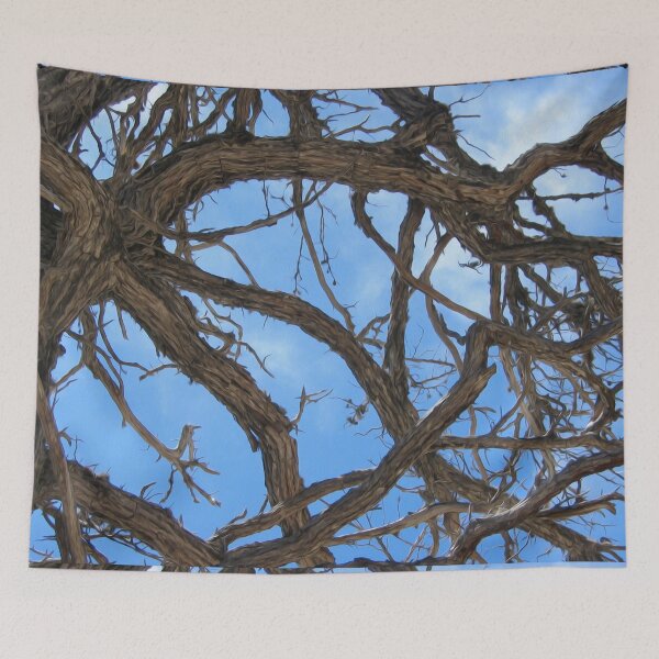 Item preview, Pine Tree Branches Sky Weathered Background  designed and sold by DanielCarvalho2.