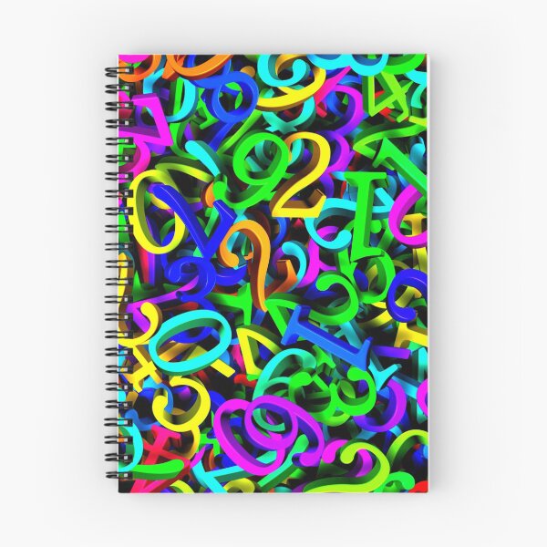 Item preview, Colorful Numbers Jumble designed and sold by artistoutfitter.