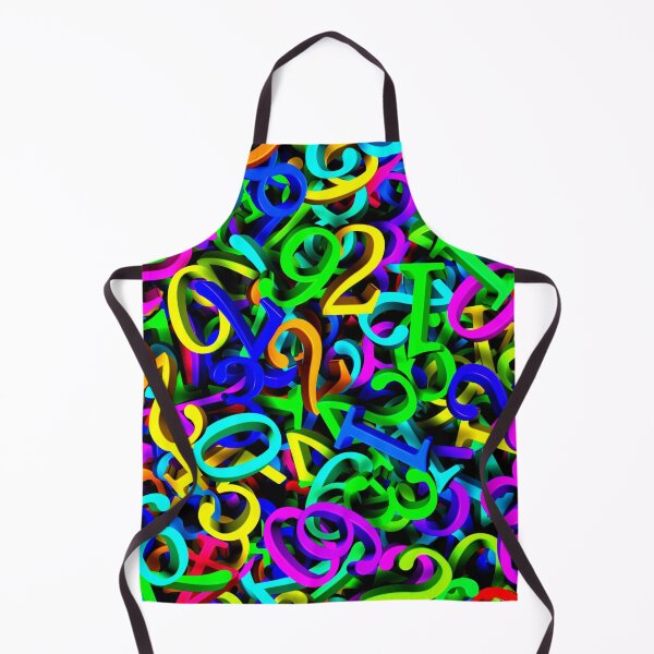 Item preview, Colorful Numbers Jumble designed and sold by artistoutfitter.