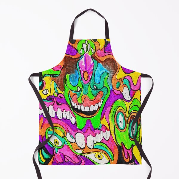 Aperçu de l'œuvre Surréalisme psychédélique lowbrow créée et vendue par Discordant Dreams Art.