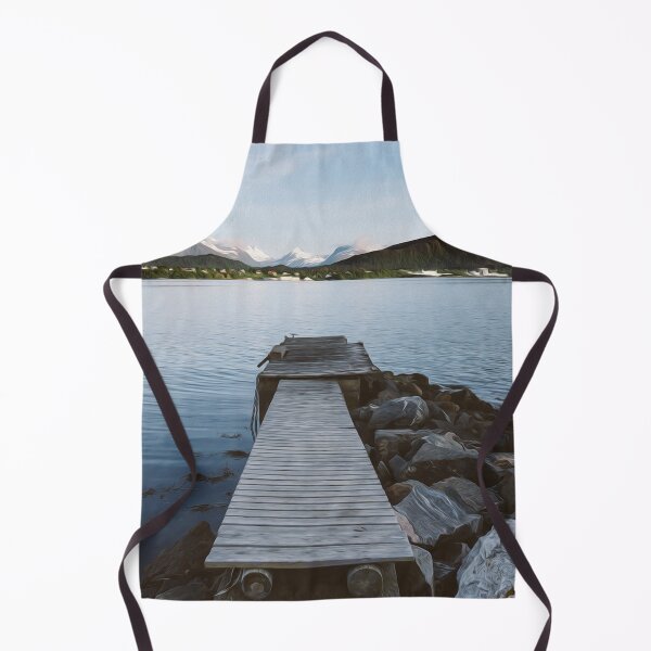 Item preview, Wood Dock Lake Water Rocks Outdoors designed and sold by DanielCarvalho2.