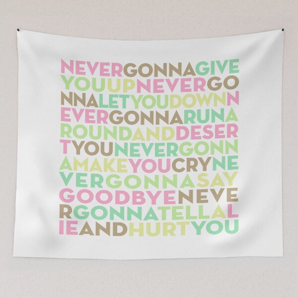 Item preview, Rickroll (Never Gonna Give You Up) v.7 designed and sold by x1brett.