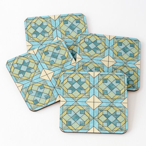 Item preview, Beach Comber Star Quilt designed and sold by VirtualMagpie.