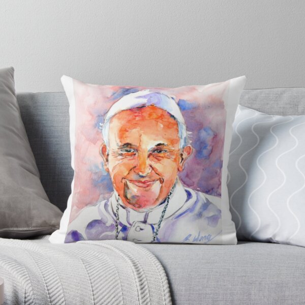 Holy Father #1 Throw Pillow
