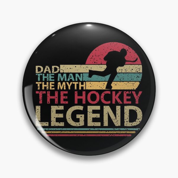 Item preview, Dad and Fathers day - Dad the man the myth tge hockey legend designed and sold by KHAOTICSHOP.