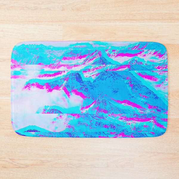 Item preview, Mountains Vaporwave Glitch Art designed and sold by glitchhub.