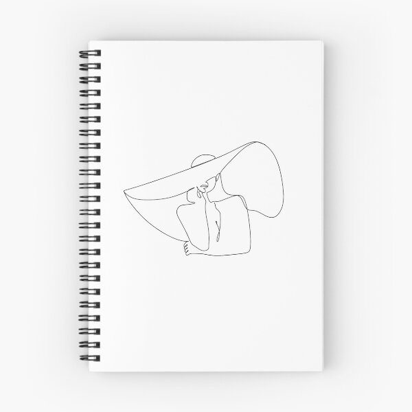 Item preview, Woman in hat designed and sold by OneLinePrint.