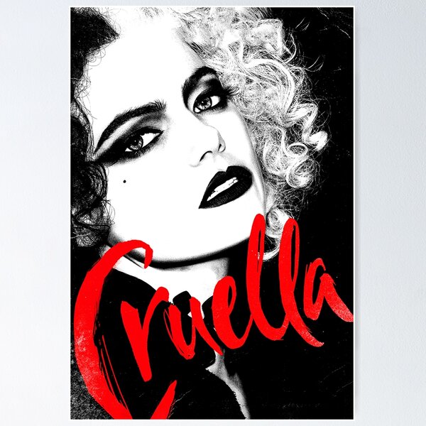 Vista previa del artículo con la obra «Cruella de Vil», diseñado y vendido por Bass15.