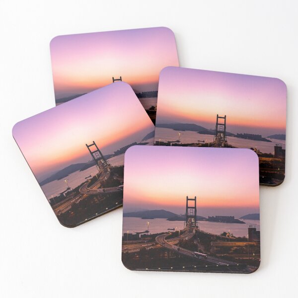 Item preview, Hong Kong evening Tsing Ma Bridge designed and sold by TinyOwlsFoto.
