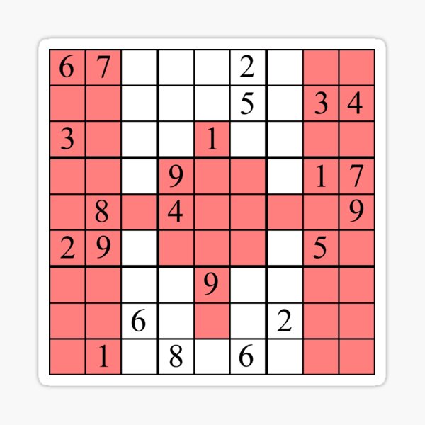 Item preview, Sudoku (Canada) designed and sold by Samboid.