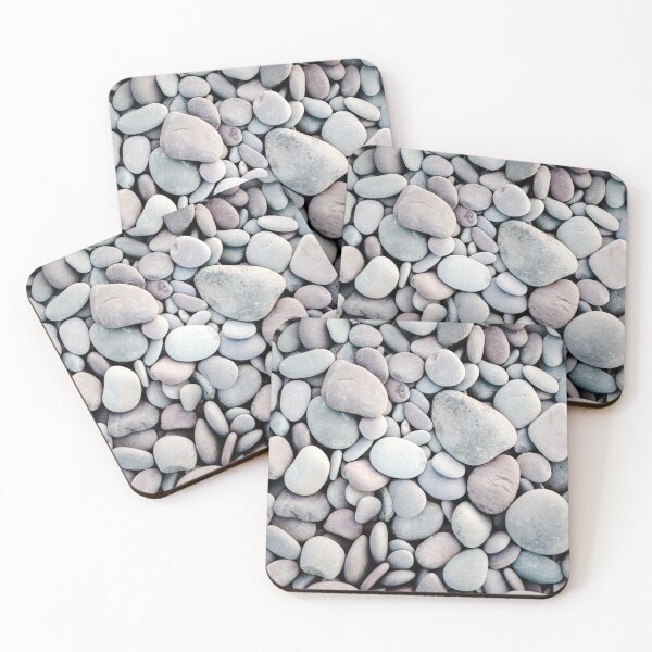 Item preview, Zen Gray Beach Stones designed and sold by newburyboutique.
