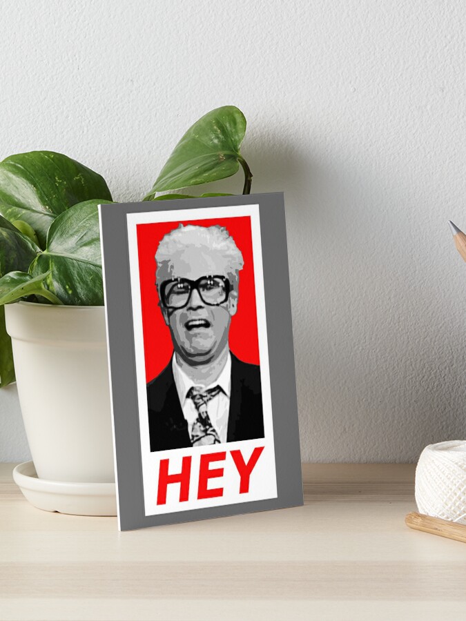 Harry Caray - Hey - Dark Sticker for Sale by GrimbyBECK