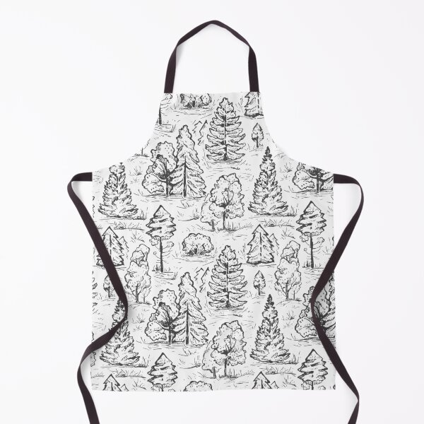 Item preview, Forest hand drawn graphic sketch pattern designed and sold by GalinaChe.
