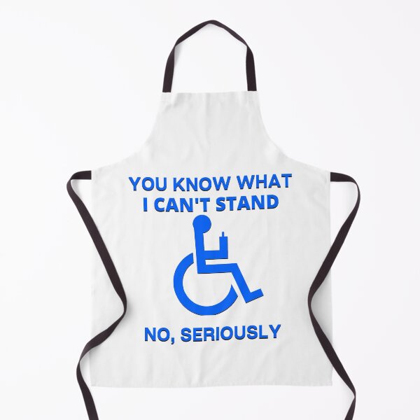 Item preview, Funny Handicap Disability Humor Wheelchair I Can't Stand designed and sold by ttuniques.