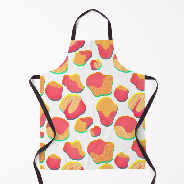 Item preview, Electric Abstract Blob Pattern - Orange designed and sold by AfuaBDesigns.