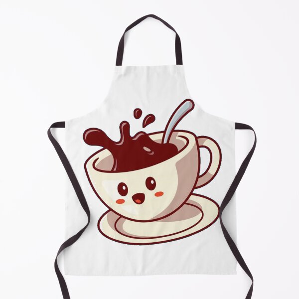 Item preview, cute happy coffee cup cartoon vector icon illustration drink designed and sold by romio006.
