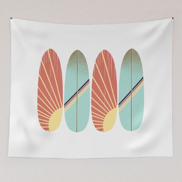 Item preview, Tabla de surf retro vintage designed and sold by komila.