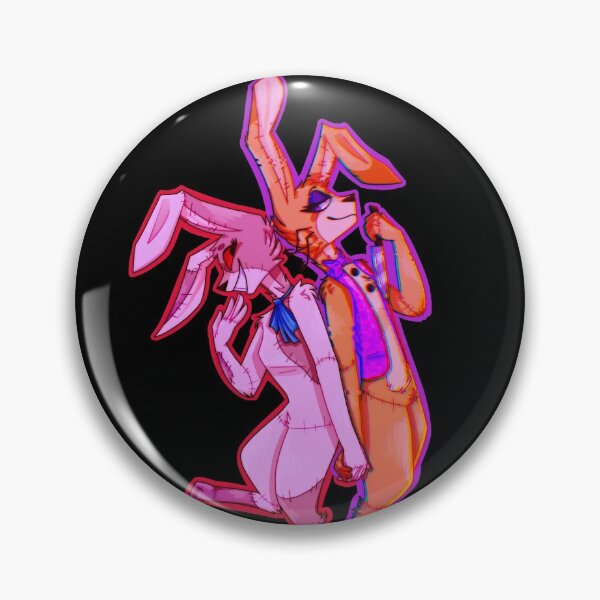 Item preview, Vanny and Glitchtrap FNAF designed and sold by GalaxisArt.