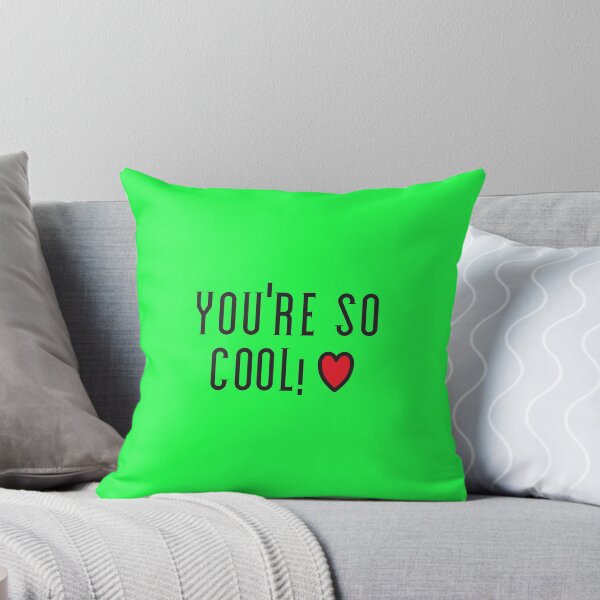 Item preview, You're So Cool! Love Heart Inspirational  Black Print designed and sold by luvmhykdesigns.