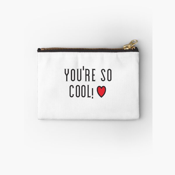 Item preview, You're So Cool! Love Heart Inspirational  Black Print designed and sold by luvmhykdesigns.