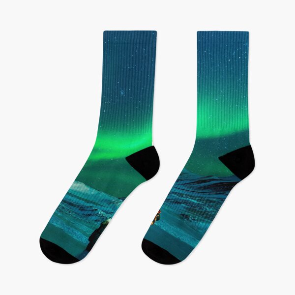 Artikelvorschau, Nordlichter | Aurora Borealis | Natürliche Landschaft entworfen und verkauft von Create Ur World.