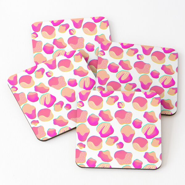 Item preview, Electric Abstract Blob Pattern - Pink designed and sold by AfuaBDesigns.