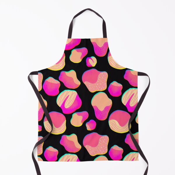 Item preview, Electric Abstract Blob Pattern - Pink/Black designed and sold by AfuaBDesigns.
